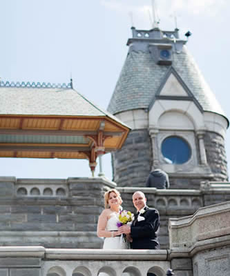wedding at a castle