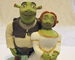 shrek wedding cake