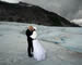 wedding on a glacier